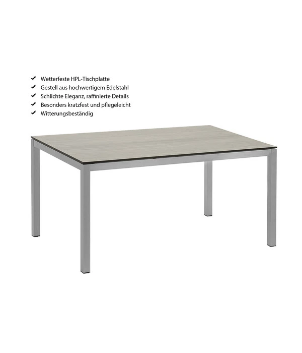 Dehner Premium Esstisch Nantes, Ca. B152/H75/T90 Cm 9 Dehner Premium Esstisch Nantes, Ca. B152/H75/T90 Cm – Bild 7