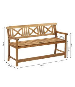 Dehner Gartenbank Malmoe 12 Dehner Gartenbank Malmoe -Garten Werk Zone 4223186 WE BG 001 DehnerParkbankMalmoe