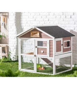 Dehner Nagerheim Happy Home Castel, Braun, Ca. B106/H108/T103 Cm 16 Dehner Nagerheim Happy Home Castel, Braun, Ca. B106/H108/T103 Cm -Garten Werk Zone 4261574 WE MO 007 Dehner NagerheimCastel