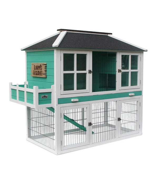 Dehner Nagerheim Happy Home Palazzo, Ca. B145/H121/T72 Cm 3 Dehner Nagerheim Happy Home Palazzo, Ca. B145/H121/T72 Cm