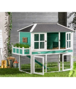 Dehner Nagerheim Happy Home Palazzo, Ca. B145/H121/T72 Cm 16 Dehner Nagerheim Happy Home Palazzo, Ca. B145/H121/T72 Cm -Garten Werk Zone 4261590 WE MO 001 Dehner NagerheimPlazzo