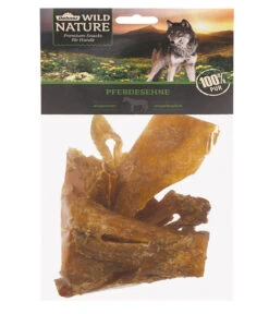 Dehner Wild Nature Hundesnack Pferdesehne, 200 G