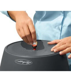 LECHUZA® CLASSICO Color, All-in-One-Set 21 LECHUZA® CLASSICO Color, All-in-One-Set -Garten Werk Zone 4309720 PR MO 011 ClassicoColorSchiefergrauMitSchraubeLechuza