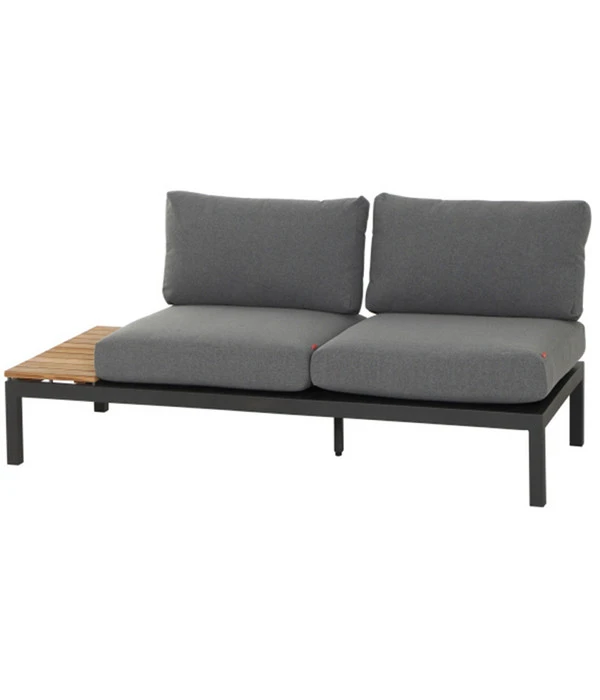 Siena Garden Bank Alvida, Rechts, 70 X 175 X 80 Cm, Anthrazit/grau 3 Siena Garden Bank Alvida, Rechts, 70 X 175 X 80 Cm, Anthrazit/grau