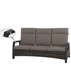 Siena Garden Bank Corido, 103 X 206 X 87 Cm 36 Siena Garden Bank Corido, 103 X 206 X 87 Cm -Garten Werk Zone 4330429 WE DE 016 Sofacorido3ercharcoal