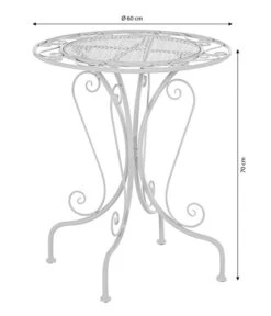 Dehner Tisch Luca, Ca Ø60/H70 Cm 8 Dehner Tisch Luca, Ca Ø60/H70 Cm -Garten Werk Zone 4416517 4417606 6665962 WE BG 001 TischLuca
