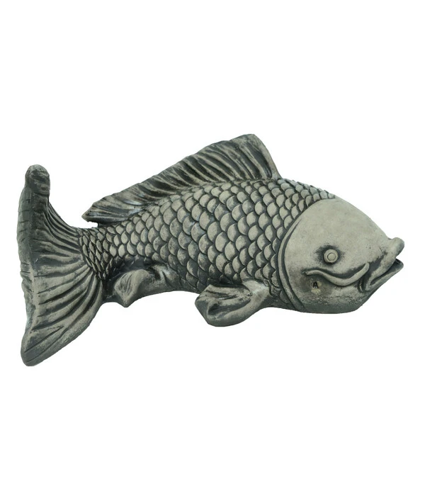 Denscho Stein-Fisch, Ca. B38/H17/T38 Cm 3 Denscho Stein-Fisch, Ca. B38/H17/T38 Cm