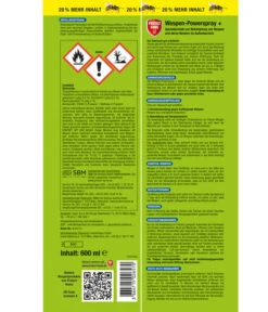 PROTECT HOME Forminex Wespen Power-Spray +, 600 Ml 5 PROTECT HOME Forminex Wespen Power-Spray +, 600 Ml -Garten Werk Zone 4480257 WE DE 001 PROTECTHOMEForminexWespenPowerSpray600ml