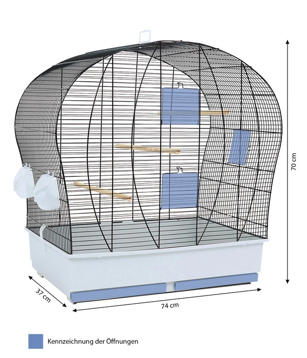 Skyline Vogelkäfig Patricia 5 Skyline Vogelkäfig Patricia – Bild 3