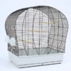 Skyline Vogelkäfig Patricia 1 Skyline Vogelkäfig Patricia -Garten Werk Zone 4497129 WE FS 001 SkylineVogelkaefigPatriciaSchwarzHellgrau