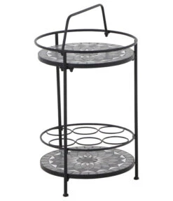 Siena Garden Mosaikbeistelltisch Como, Ca. Ø41/H74 Cm 9 Siena Garden Mosaikbeistelltisch Como, Ca. Ø41/H74 Cm -Garten Werk Zone 4498788 WE FS 003 BeistelltischComo42cm