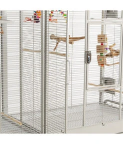 Montana Vogelvoliere Madeira Double, Plantinum 15 Montana Vogelvoliere Madeira Double, Plantinum -Garten Werk Zone 5187562 WE D 002 PPVoliereNewMadeiraDoublePlatinum