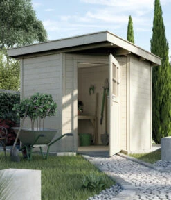 Weka Gartenhaus 229 Gr.1, Ca. B244/H217/T244 Cm