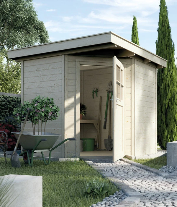 Weka Gartenhaus 229 Gr.1, Ca. B244/H217/T244 Cm 3 Weka Gartenhaus 229 Gr.1, Ca. B244/H217/T244 Cm