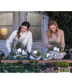 Grabgesteck Stille, Herzförmig, Ca. B25/H22/T25 Cm 10 Grabgesteck Stille, Herzförmig, Ca. B25/H22/T25 Cm -Garten Werk Zone 6462949 WE MO 002 SerieStillePremiumAllerheiligen2023