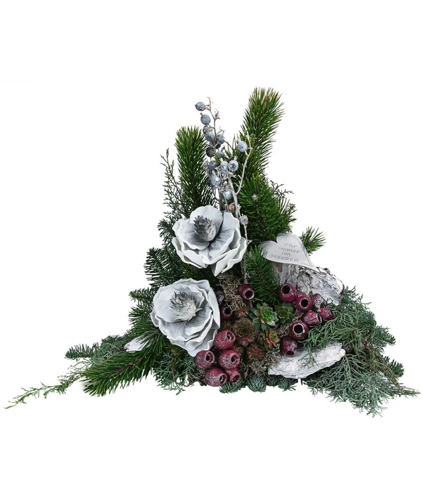 Grabgesteck In Erinnerung, Ca. B60/H50/T40 Cm 3 Grabgesteck In Erinnerung, Ca. B60/H50/T40 Cm