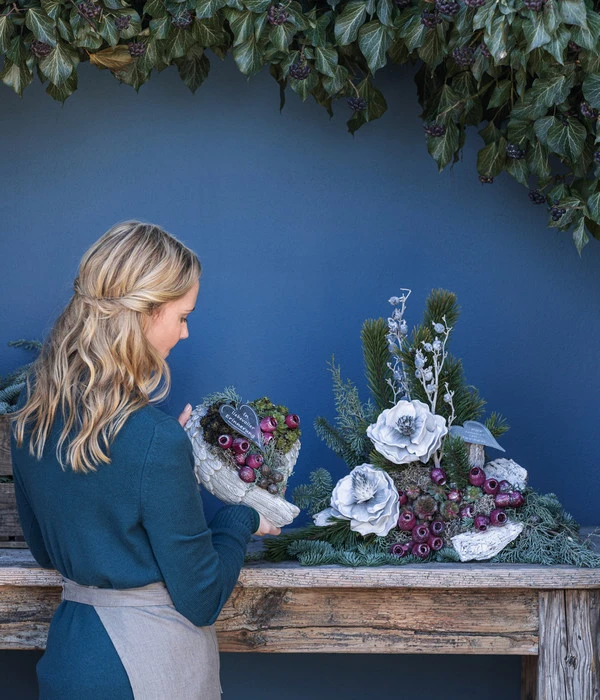 Grabgesteck In Erinnerung, Ca. B60/H50/T40 Cm 4 Grabgesteck In Erinnerung, Ca. B60/H50/T40 Cm – Bild 2