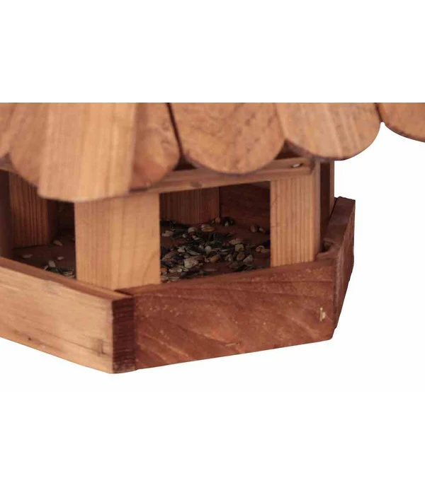 Siena Garden Vogelhaus Feldlerche, Braun, Ca. B35/H37/T31 Cm 4 Siena Garden Vogelhaus Feldlerche, Braun, Ca. B35/H37/T31 Cm – Bild 2