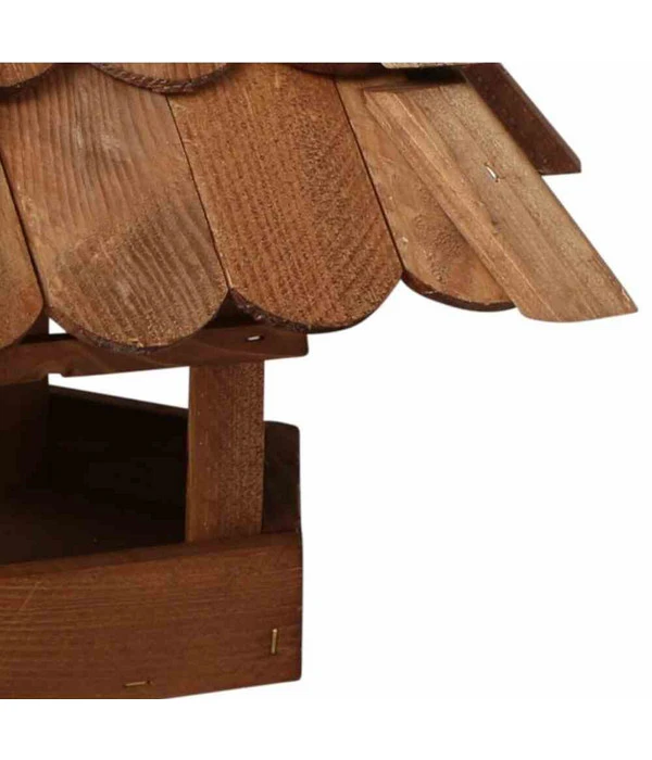 Siena Garden Vogelhaus Feldlerche, Braun, Ca. B35/H37/T31 Cm 5 Siena Garden Vogelhaus Feldlerche, Braun, Ca. B35/H37/T31 Cm – Bild 3