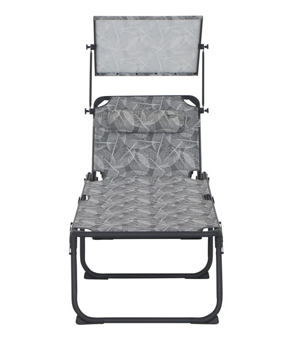 Siena Garden Campingliege Natura, Grau, Ca. B69/H43/T200 Cm 6 Siena Garden Campingliege Natura, Grau, Ca. B69/H43/T200 Cm – Bild 4