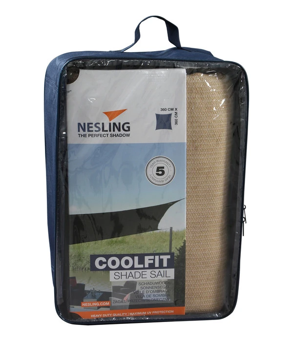Nesling Sonnensegel Coolfit, Quadratisch, Ca. B360/T360 Cm 9 Nesling Sonnensegel Coolfit, Quadratisch, Ca. B360/T360 Cm – Bild 7