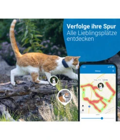 Tractive® Katzen-GPS Tracker, Blau, Ca. B2,9/T7,2 Cm -Garten Werk Zone 6613970 WE MO 003 tractiveGPSTrackerKatzeMidnightBlue