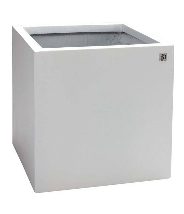 Fleur Ami Kunststoff-Topf New Tribeca, Quadratisch, Weiß 3 Fleur Ami Kunststoff-Topf New Tribeca, Quadratisch, Weiß