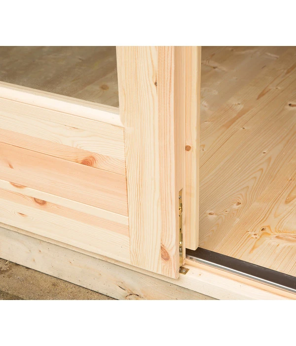 Wolff Finnhaus Gartenhaus Trondheim 70-D, Inkl. Seitendach Rechts 14 Wolff Finnhaus Gartenhaus Trondheim 70-D, Inkl. Seitendach Rechts – Bild 12