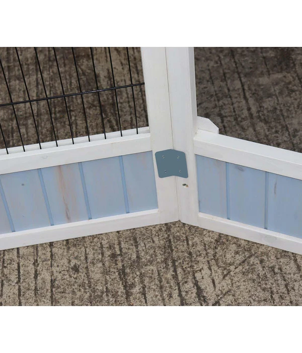 Dehner Vogelvoliere Santorini, Weiß/blau, Ca. Ø132/H180 Cm 15 Dehner Vogelvoliere Santorini, Weiß/blau, Ca. Ø132/H180 Cm – Bild 13