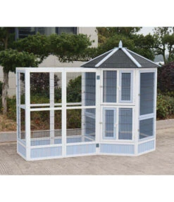 Dehner Vogelvoliere Santorini, Weiß/blau, Ca. Ø132/H180 Cm 16 Dehner Vogelvoliere Santorini, Weiß/blau, Ca. Ø132/H180 Cm -Garten Werk Zone 6640585 6941041 6941058 WE MO 001 MQVHSantoriniGehege