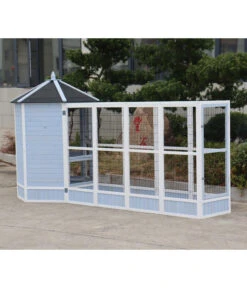 Dehner Vogelvoliere Santorini, Weiß/blau, Ca. Ø132/H180 Cm 20 Dehner Vogelvoliere Santorini, Weiß/blau, Ca. Ø132/H180 Cm -Garten Werk Zone 6640585 6941041 6941058 WE MO 005 MQVHSantoriniGehege