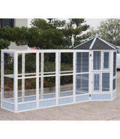 Dehner Vogelvoliere Santorini, Weiß/blau, Ca. Ø132/H180 Cm 21 Dehner Vogelvoliere Santorini, Weiß/blau, Ca. Ø132/H180 Cm -Garten Werk Zone 6640585 6941041 6941058 WE MO 006 MQVHSantoriniGehege