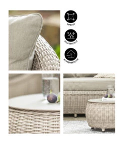 Dehner Lounge Bari, 2-teilig 17 Dehner Lounge Bari, 2-teilig -Garten Werk Zone 6657381 WE IG 001 DehnerLoungeBari2teilig