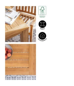 Dehner Teaktisch Havanna, Ca. B90/H75/T90 Cm 14 Dehner Teaktisch Havanna, Ca. B90/H75/T90 Cm -Garten Werk Zone 6657415 WE IG 001 GruppeHavanna04