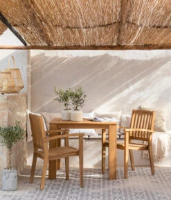 Dehner Teaktisch Havanna, Ca. B90/H75/T90 Cm 13 Dehner Teaktisch Havanna, Ca. B90/H75/T90 Cm -Garten Werk Zone 6657415 WE MO 001 GruppeHavanna