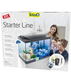 Tetra Aquarium-Set Starter Line LED, 80 L, Ca. B62/H52/T33 Cm