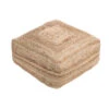 Dehner Pouf Lotta, Ca B50/H20/T50 Cm 2 Dehner Pouf Lotta, Ca B50/H20/T50 Cm -Garten Werk Zone 6667869 WE FS 001 PoufLottaJute50x50cm