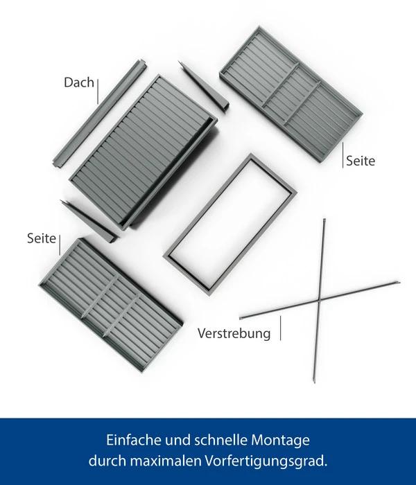 Hörmann Berry-Kaminholzregal Classic 6 Hörmann Berry-Kaminholzregal Classic – Bild 4