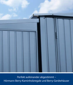 Hörmann Berry-Kaminholzregal Classic 14 Hörmann Berry-Kaminholzregal Classic -Garten Werk Zone 6667935 WE DE 002 HoermannKaminholzregal