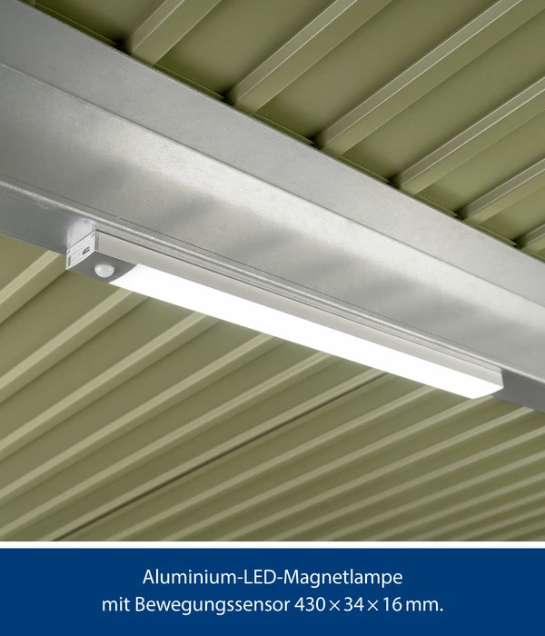 Hörmann Aluminium-LED-Magnetlampe Mit Bewegungssensor 4 Hörmann Aluminium-LED-Magnetlampe Mit Bewegungssensor – Bild 2
