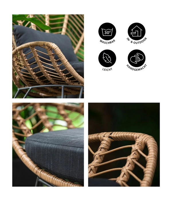 Dehner Geflechtsessel Venezia 7 Dehner Geflechtsessel Venezia – Bild 5