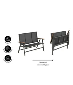 Dehner Klappbank Colmar, 2-Sitzer 9 Dehner Klappbank Colmar, 2-Sitzer -Garten Werk Zone 6701692 WE IG 001 DehnerKlappbankColmar2Sitzer