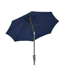 Dehner Sonnenschirm Vido, Rund, Ca. Ø150 Cm 12 Dehner Sonnenschirm Vido, Rund, Ca. Ø150 Cm -Garten Werk Zone 6702997 WE FS 003 SchirmVidoDunkelgrauNeu