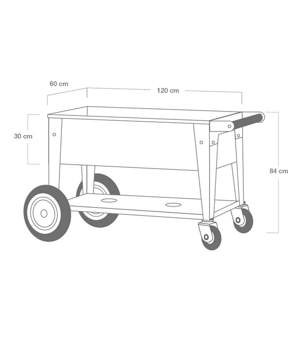 Herstera Hochbeet Swivel, Ca. B120/H84/T60 Cm 11 Herstera Hochbeet Swivel, Ca. B120/H84/T60 Cm – Bild 9