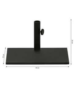 Dehner Balkonschirmständer, 20 Kg 7 Dehner Balkonschirmständer, 20 Kg -Garten Werk Zone 6703573 WE BG 001 Balkonschirmstaender