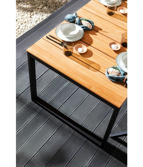 Dehner Gartentisch Chicago Wood, Ca. B180/H74/T90 Cm 8 Dehner Gartentisch Chicago Wood, Ca. B180/H74/T90 Cm – Bild 6