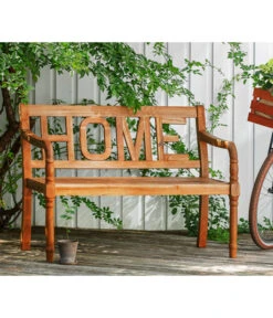 Dehner Gartenbank Home, 2-Sitzer 8 Dehner Gartenbank Home, 2-Sitzer -Garten Werk Zone 6708382 WE MO 001 BankHome