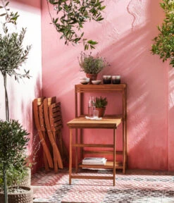 Dehner Balkonset Neapel, 3-teilig -Garten Werk Zone 6712368 WE MO 003 DehnerBalkonsetNeapelNaturNEU