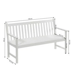 Dehner Bank Mykonos, 3-Sitzer 10 Dehner Bank Mykonos, 3-Sitzer -Garten Werk Zone 6713267 WE BG 001 BankMykonos3erWeiss