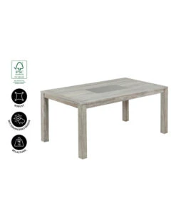 Dehner Tisch Stockholm, Ca. B170/H76/T92,5 Cm 14 Dehner Tisch Stockholm, Ca. B170/H76/T92,5 Cm -Garten Werk Zone 6714695 WE IG 001 TischStockholm